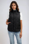 Cloud Quilted Puffer Vest - Black