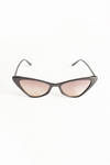 What A Dream Black Cat Eye Sunglasses