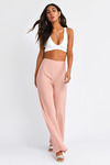 Look At Me Now Blush Wide Leg Pants