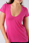 pink Relaxed Casual T-Shirt