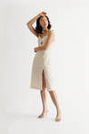 Feels Like Summer Ivory Floral Midi Dress