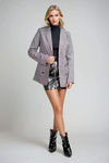 Timeless Check Structured Blazer - Multicolor
