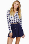 Divine Love Skirt in Navy