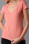 Papaya Relaxed Casual T-Shirt