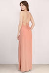 Lily Rust Maxi Dress