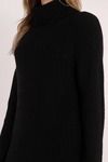 Knit While You're Ahead Sweater Dress - Black