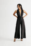 One More Chance Black Multiway Jumpsuit