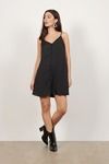 Someone You Loved Black Shift Dress