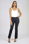 Step Into Power High Rise Straight Pants - Charcoal