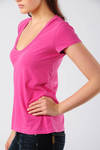 pink Relaxed Casual T-Shirt