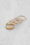 Promise You Gold Ring Set