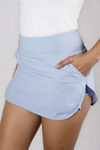 Wink Ready High Waist Pocket Mini Skirt - Light Blue