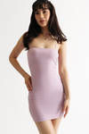 Dannica Lilac Bodycon Mini Dress