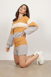 Leslie Multi Knitted Striped Shorts