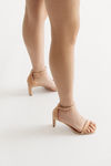 Kaylee Nude Strappy Heels