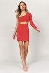 All About You Red Bodycon Dress