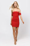 That's What I Like Red Bodycon Dress