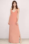 Lily Rust Maxi Dress