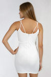 Chic Daylight Cutout Strappy Mini - White