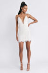 Kristen White Lace Bodycon Dress