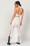 Lust For Lace White Maxi Skirt