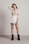 Osaka White Pleated Tennis Skirt