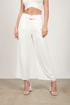 The Page White Cropped Pants