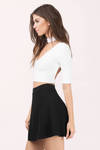 Ultimate Distraction Crop Top - White