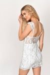 Victoria White Lace Bodycon Dress