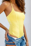 Pure Bliss Ribbed Bodysuit - Banana