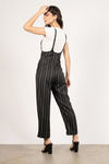 Day One Black Striped Jumpsuit