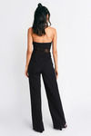 Down to Ride Black Jumpsuit