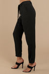 Nobody's Business Black Tapered Pants