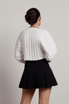 Osaka Black Pleated Tennis Skirt