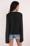 Paradise Black Blouse