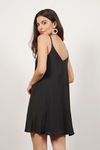 Someone You Loved Black Shift Dress