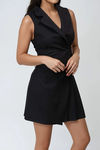 Switchin' Positions Tailored Blazer Mini Dress - Black