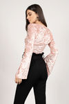 Witching Hour Blush Crop Top