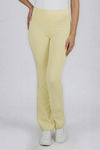 Stay Active Flare Stretch Workout Pants - Butter Yellow
