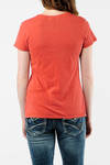 orange Relaxed Casual T-Shirt
