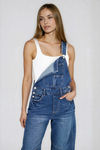 Move With Me Denim Overall Jumpsuit - Denim Blue