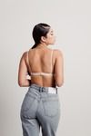Rosie Ivory Mesh Edge Bralette