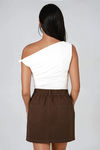 Softly Yours One Shoulder Top - Ivory