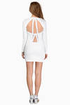 Wild For The Night Ivory Bodycon Dress