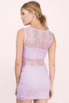Alayna Lavender Lace Bodycon Dress