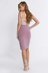 Luna Mauve Midi Skirt