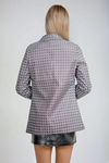 Timeless Check Structured Blazer - Multicolor