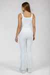 Stay Active Flare Stretch Workout Pants - Off White