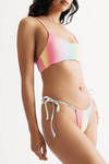 Sherbet Summer Rainbow Bikini Set