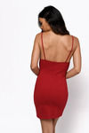 Come On Over Red Bodycon Dress